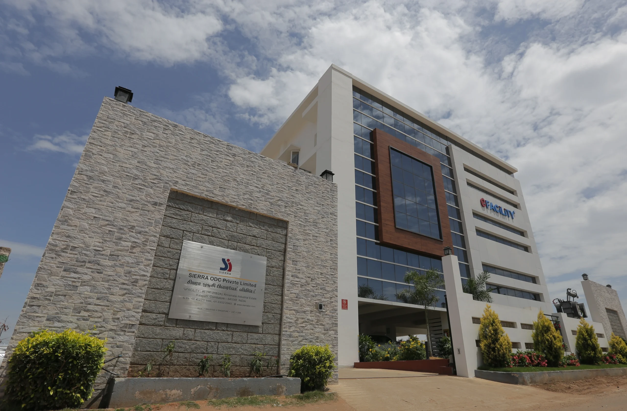 SIERRA’S eFACiLiTY® Green Office Building Coimbatore, Tamil Nadu