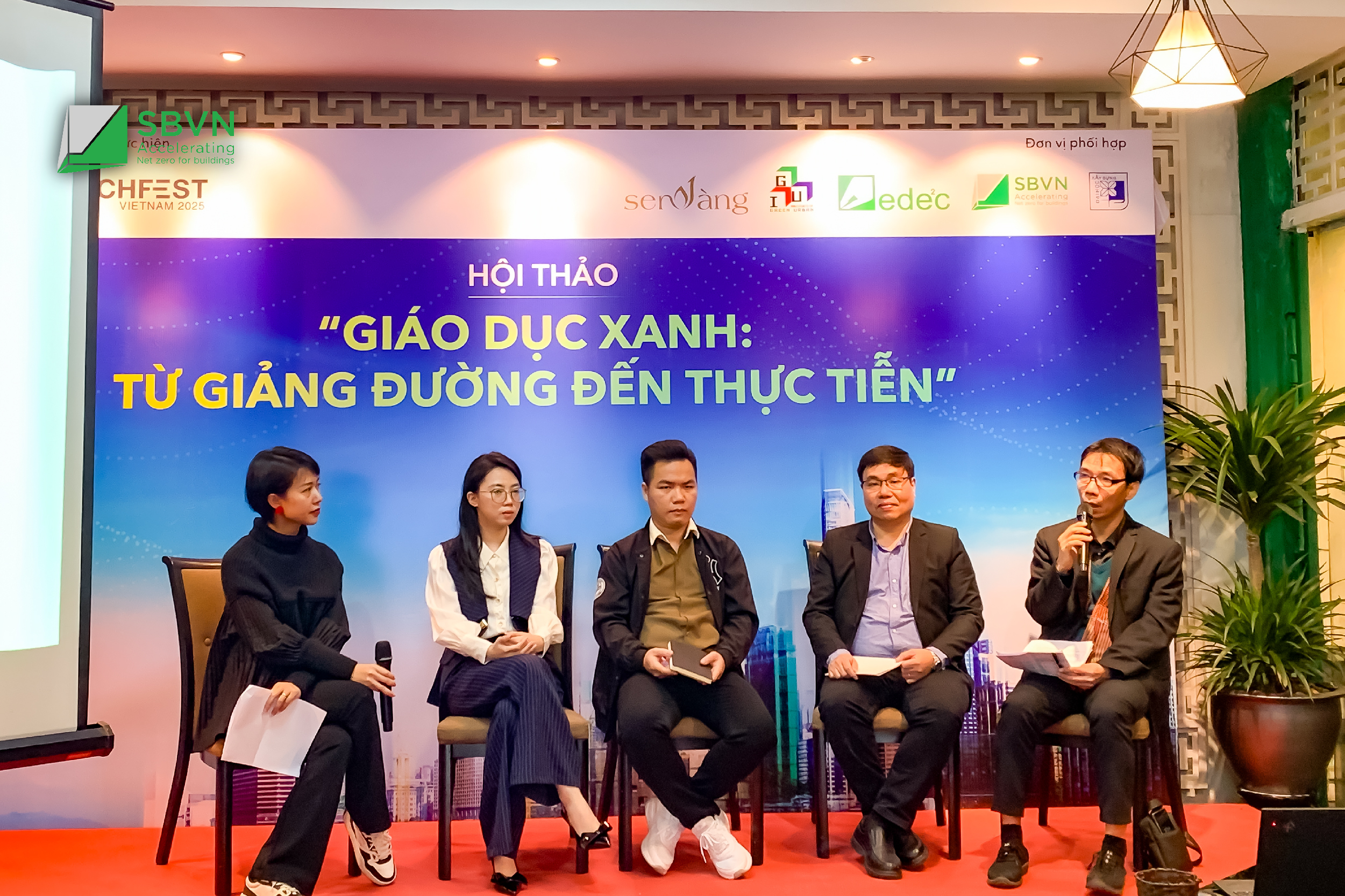 HỘI THẢO “GIÁO DỤC XANH: TỪ GIẢNG ĐƯỜNG ĐẾN THỰC TIỄN”